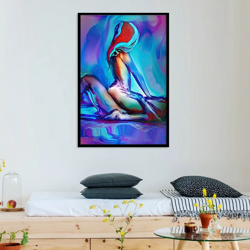 Sexy Men's and Women's Bedroom Bedhead Decoration Canvas Painting American Hanging Painting Abstract Colorful Woman Wall Art
Sexy Men's and Women's Bedroom Bedhead Decoration Canvas Painting American Hanging Painting Abstract Colorful Woman Wall Art