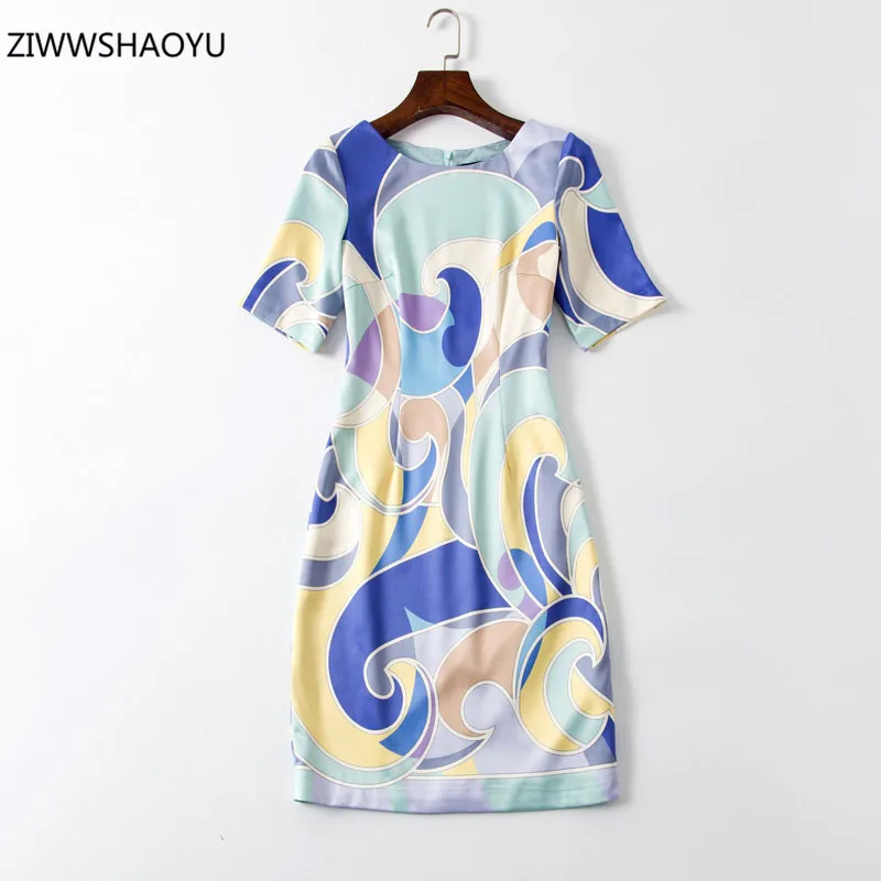 ZIWWSHAOYU Women Summer Fashion O-Neck Short sleeve Botanical Print Sexy Slim Casual Zipper A-Line Mini Dresses
ZIWWSHAOYU Women Summer Fashion O-Neck Short sleeve Botanical Print Sexy Slim Casual Zipper A-Line Mini Dresses