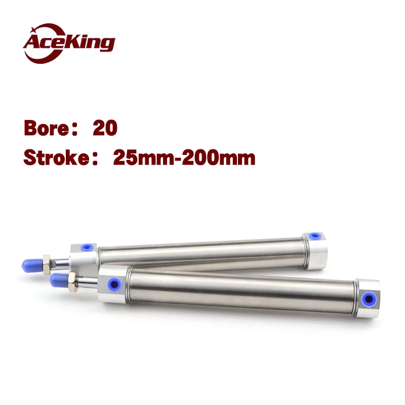 Stainless steel mini cylinder MG20-25/50/75/100/150/200/250/300 - S - FA MG20-25 MG20-50 MG20-75 MG20-100 MG20-125 MG20-150
Stainless steel mini cylinder MG20-25/50/75/100/150/200/250/300 - S - FA MG20-25 MG20-50 MG20-75 MG20-100 MG20-125 MG20-150