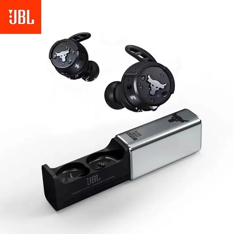 

Оригинальные JBL мкА Project Rock True Wireless X Bluetooth-наушники-вкладыши IPX7, стереонаушники с микрофоном, наушники-вкладыши, спортивные наушники