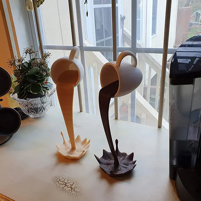 Floating Spilling Coffee Cup Sculpture Kitchen Decor Spilling Magic Pouring Splash M56
Floating Spilling Coffee Cup Sculpture Kitchen Decor Spilling Magic Pouring Splash M56