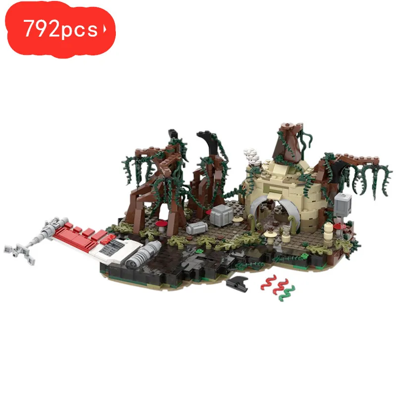 Звездный экшн-фильм Империя ударит обратную проколу Land Dagobah игровой набор креативные высокотехнологичные строительные блоки игрушки детск...
Звездный экшн-фильм Империя ударит обратную проколу Land Dagobah игровой набор креативные высокотехнологичные строительные блоки игрушки детск...