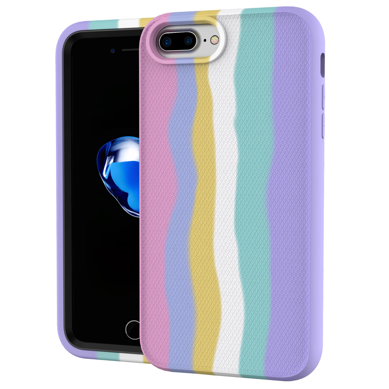 All-inclusive Phone Case For iPhone 8/7 Plus 6/6s Plus,Iridescence TPU Material Anti-drop Three-layer All-round Protective Shell
All-inclusive Phone Case For iPhone 8/7 Plus 6/6s Plus,Iridescence TPU Material Anti-drop Three-layer All-round Protective Shell