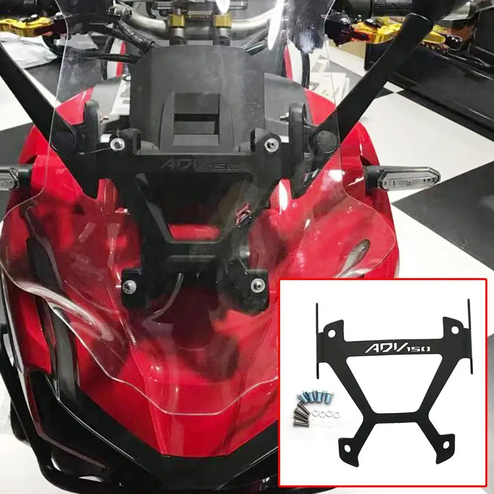 SEMSPEED Новый Мотоцикл CNC adv150 зеркало заднего вида адаптер фиксированный кронштейн