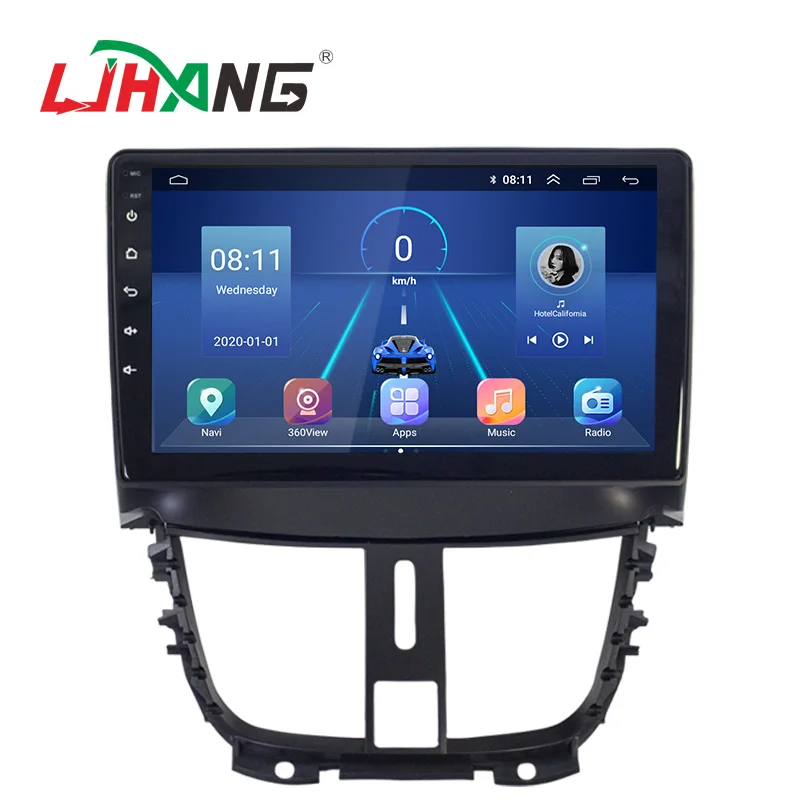 Автомобильный мультимедийный плеер LJHANG, 9 дюймов, Android 10, для Peugeot 207, 1DIN, автомобильное радио, GPS-навигация, стерео, DVD, Wi-Fi, автомобильный RDS авто... 
Автомобильный мультимедийный плеер LJHANG, 9 дюймов, Android 10, для Peugeot 207, 1DIN, автомобильное радио, GPS-навигация, стерео, DVD, Wi-Fi, автомобильный RDS авто...