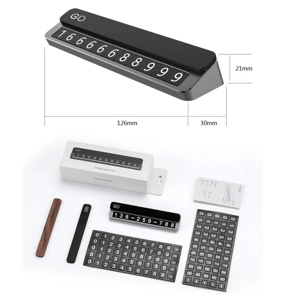 Parking Number Car Accessories Phone Number Card Temporary Parking Telephone Number Sign Self-Adhesive Car Accessories Interior
Parking Number Car Accessories Phone Number Card Temporary Parking Telephone Number Sign Self-Adhesive Car Accessories Interior