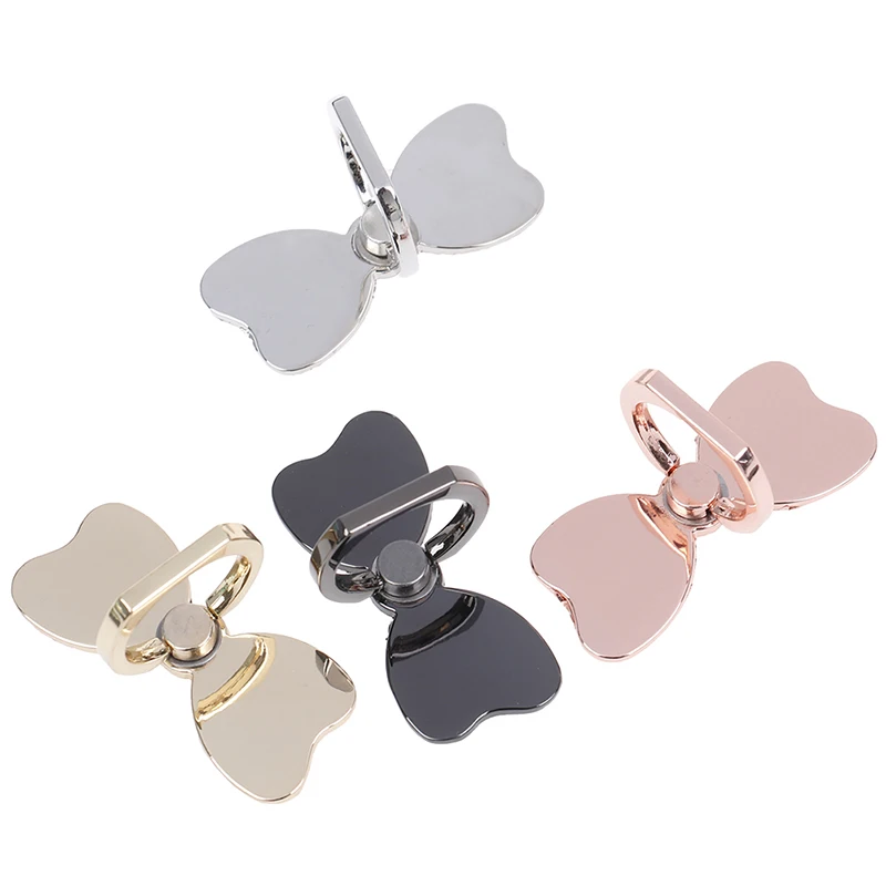 360 Degree Metal Finger Ring Bow-knot Mobile Phone Smartphone Stand Holder For All Smart Phone Luxury
360 Degree Metal Finger Ring Bow-knot Mobile Phone Smartphone Stand Holder For All Smart Phone Luxury