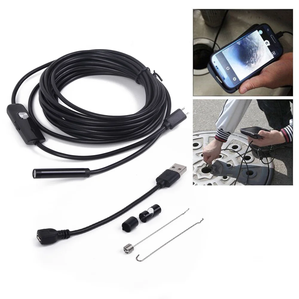 Эндоскоп с гибкой USB-камерой HD канализация сливная труба, водонепроницаемый IP67, для Android/Windows 2000/XP/Vista
Эндоскоп с гибкой USB-камерой HD канализация сливная труба, водонепроницаемый IP67, для Android/Windows 2000/XP/Vista