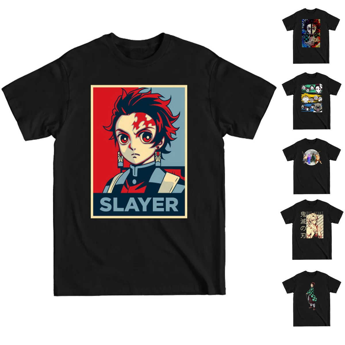 Demon Slayer Kimetsu No Yaiba T Shirt Women Kawaii Japanese Anime Tanjirou Kamado Unisex Tees Harajuku Cartoon Men's Tshirt
Demon Slayer Kimetsu No Yaiba T Shirt Women Kawaii Japanese Anime Tanjirou Kamado Unisex Tees Harajuku Cartoon Men's Tshirt