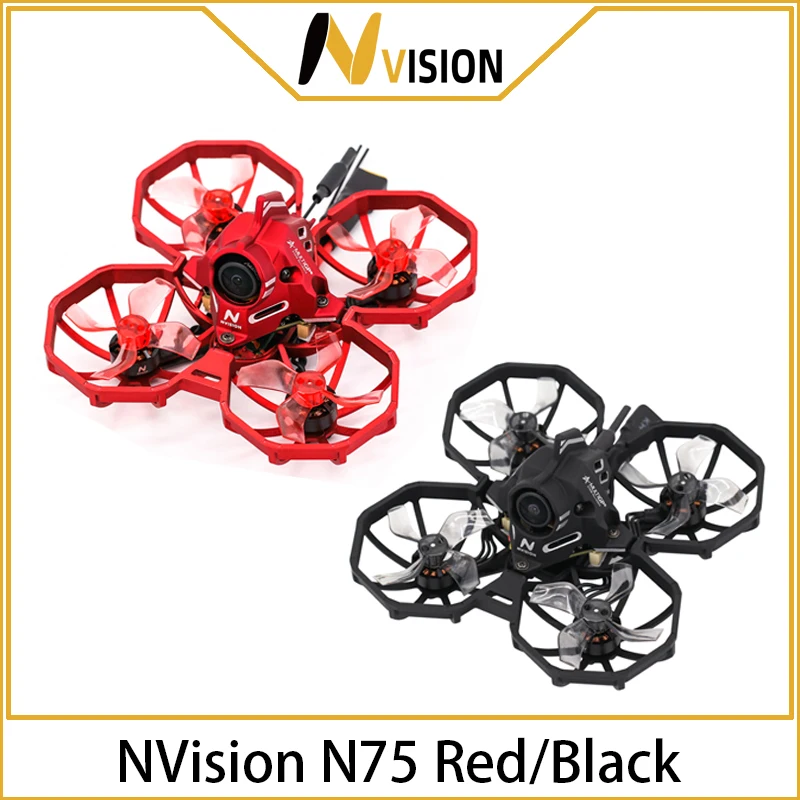 Мини-Квадрокоптер NVision TCMMRC FPV 75 мм для начинающих | Игрушки и хобби