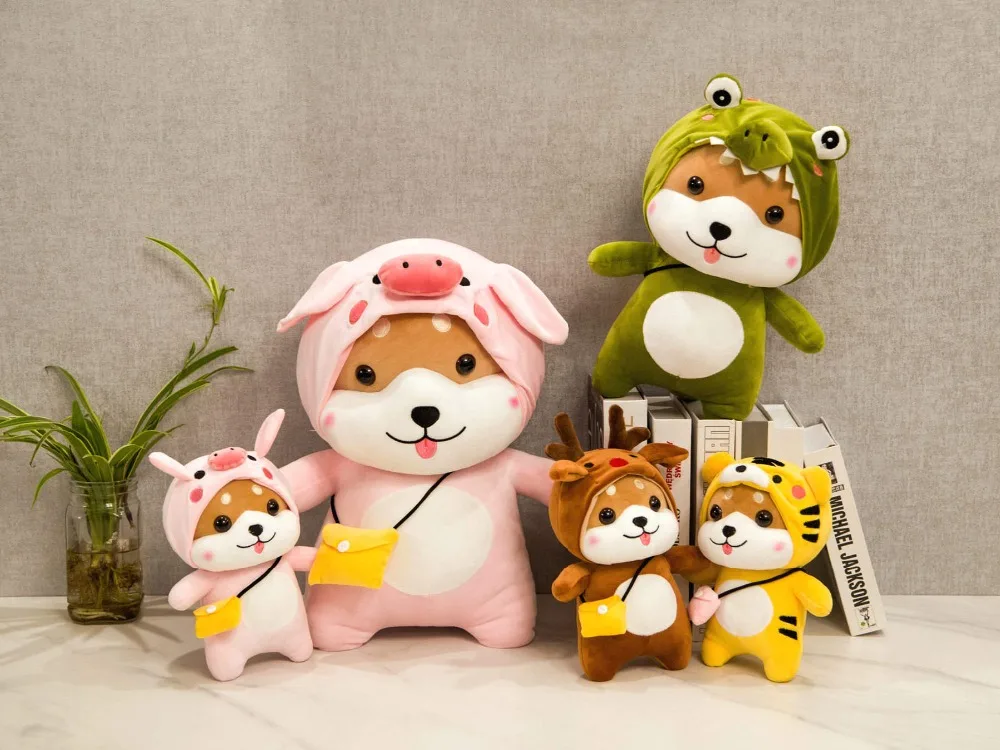 New Clothes Cute Squirrel Shiba Inu Dog Plush Toy Stuffed Soft Animal Corgi Chai Pillow Christmas Gift for Kids Valentine ZQZ 
New Clothes Cute Squirrel Shiba Inu Dog Plush Toy Stuffed Soft Animal Corgi Chai Pillow Christmas Gift for Kids Valentine ZQZ