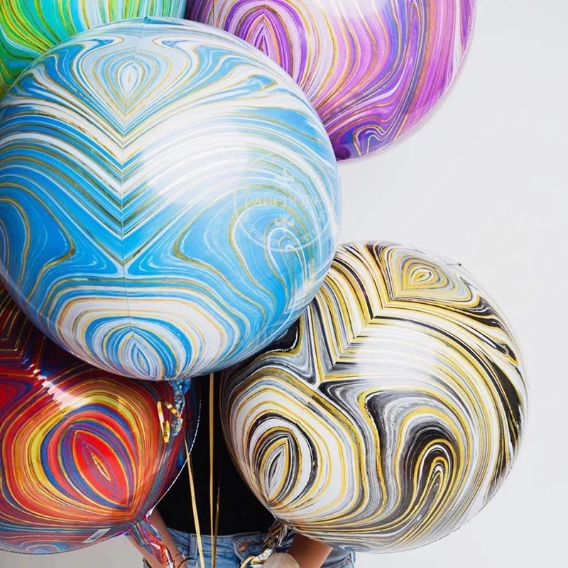 20Pcs 4D Agate Color Texture Balloon 22Inch Round Helium Ballon Wedding Birthday Party Decoration Photo Props Baby Shower Globos
20Pcs 4D Agate Color Texture Balloon 22Inch Round Helium Ballon Wedding Birthday Party Decoration Photo Props Baby Shower Globos