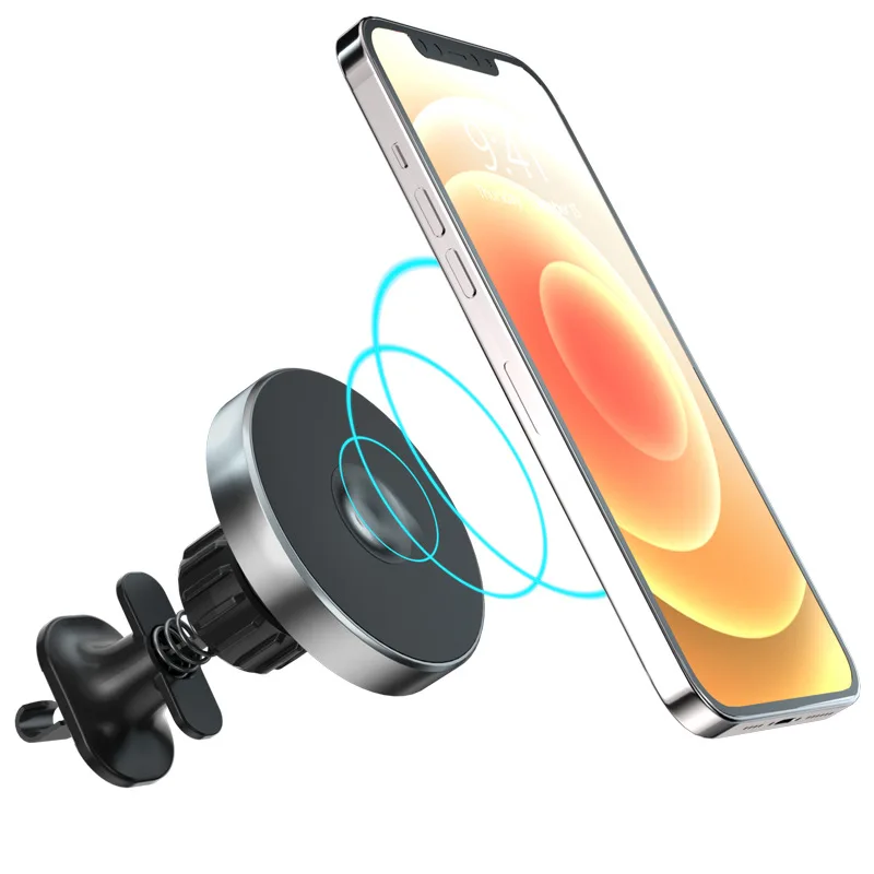 Gmai Magnet Wireless Car Charger For iPhone 12 Por Max/12 Mini/12 Pro Car Phone Holder Qi Fast Wireless Chargers MagSafe
Gmai Magnet Wireless Car Charger For iPhone 12 Por Max/12 Mini/12 Pro Car Phone Holder Qi Fast Wireless Chargers MagSafe