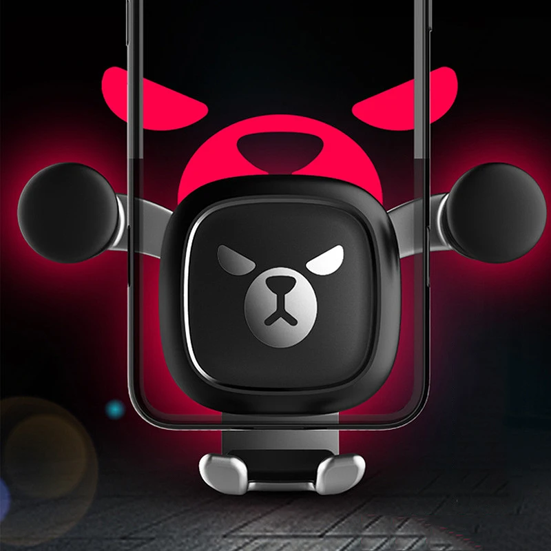 Gravity Car Holder Mobile Phone Holder Bear Fashion Creative Stand Air Outlet Gravity IPhone Universal Mobile Phone Holder
Gravity Car Holder Mobile Phone Holder Bear Fashion Creative Stand Air Outlet Gravity IPhone Universal Mobile Phone Holder