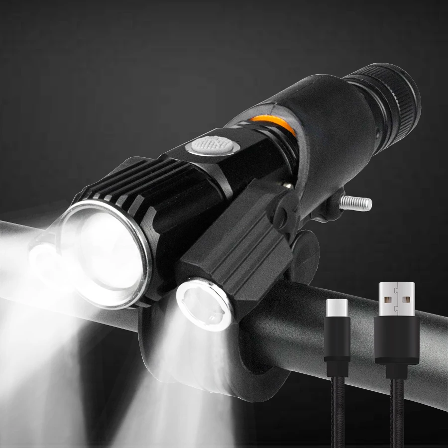 Bike light Lumen Flashlight For Rechargeable Battery MTB Bicycle Front Light Waterproof Headlight Lantern
Bike light Lumen Flashlight For Rechargeable Battery MTB Bicycle Front Light Waterproof Headlight Lantern