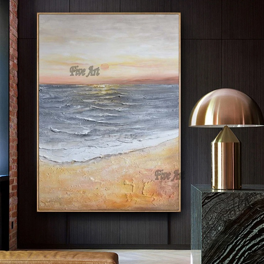 Handpainted Artwork Wave Abstract Art Painting Wave Oil Painting Wall Art Canvas Pictures for Living Room Home Decoration
Handpainted Artwork Wave Abstract Art Painting Wave Oil Painting Wall Art Canvas Pictures for Living Room Home Decoration