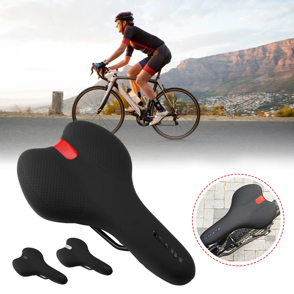 Bike Saddle Comfortable Bike Seat Bicycle Saddle Memory Foam Padded Soft Bike Cushion for Indoor/Outdoor Bikes
Bike Saddle Comfortable Bike Seat Bicycle Saddle Memory Foam Padded Soft Bike Cushion for Indoor/Outdoor Bikes