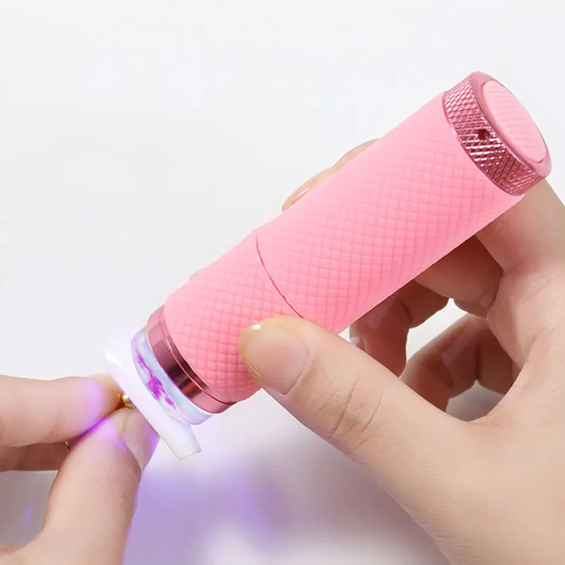 Mini UV Led Light UV LED Lamp Nail Dryer For Gel Nails 9 LED Flashlight Portability Nail Dryer Machine UV Light Nail Art Tools
Mini UV Led Light UV LED Lamp Nail Dryer For Gel Nails 9 LED Flashlight Portability Nail Dryer Machine UV Light Nail Art Tools