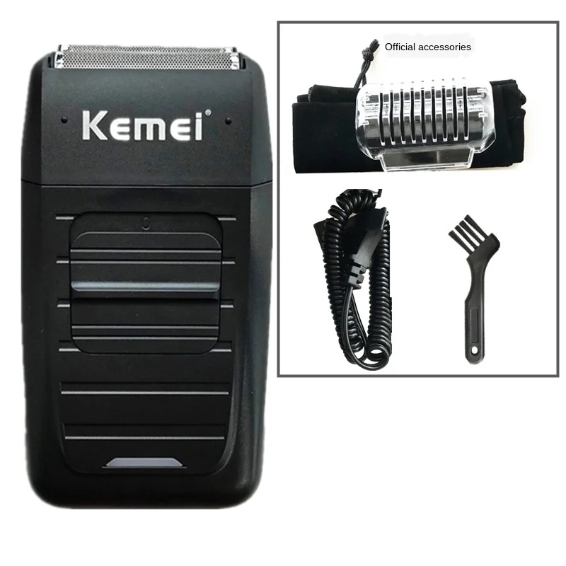 Rechargeable Cordless Shaver for Men Twin Blade Reciprocating Beard Razor Face Care Multifunction Strong Trimmer
Rechargeable Cordless Shaver for Men Twin Blade Reciprocating Beard Razor Face Care Multifunction Strong Trimmer