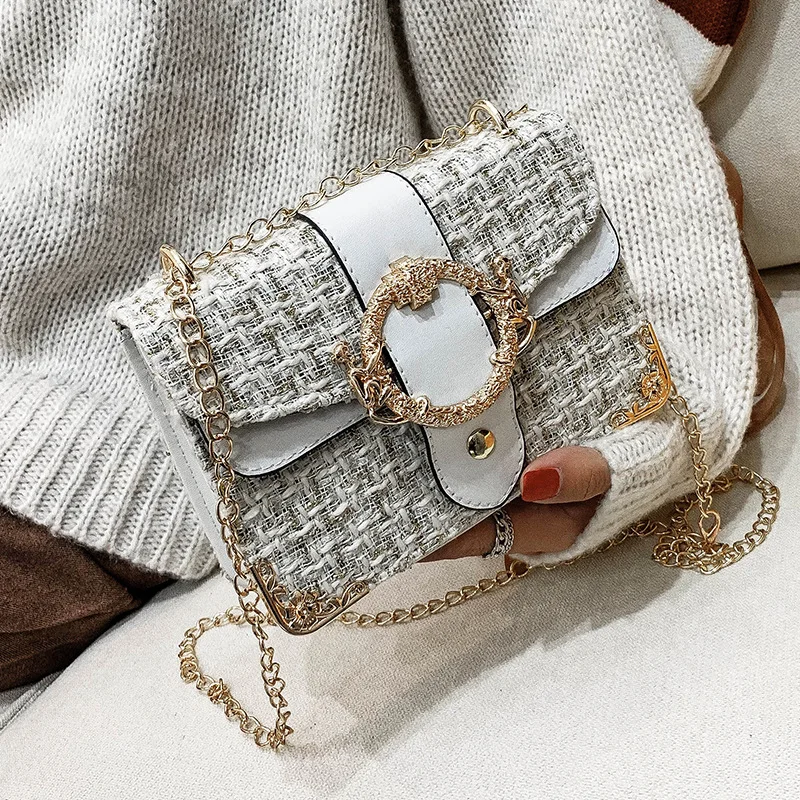Leisure small bag women, new trend, autumn and winter women's bag fashion, chain Dionysian messenger bag
Leisure small bag women, new trend, autumn and winter women's bag fashion, chain Dionysian messenger bag
