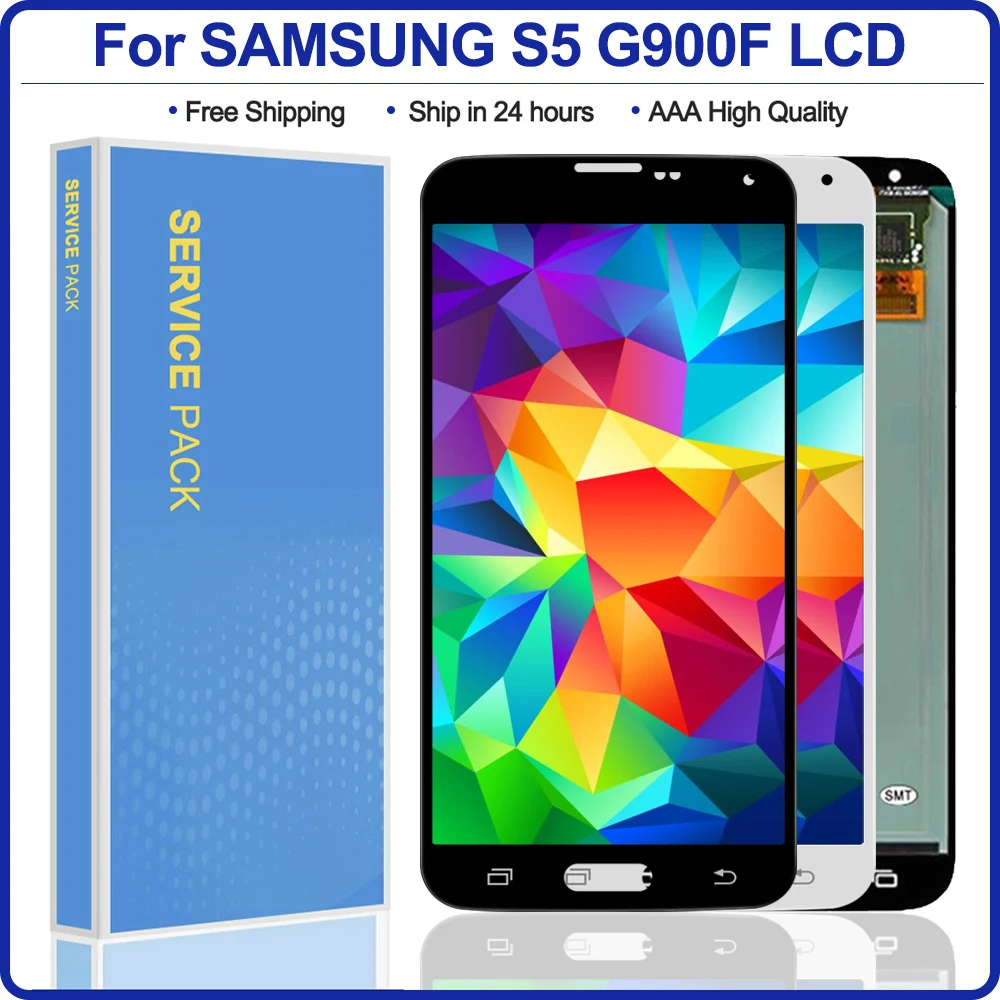 Sinmaytai оригинальный 5 1 ''Super AMOLED ЖК дисплей для SAMSUNG Galaxy S5 G900 G900F G900M G900H G900V SM