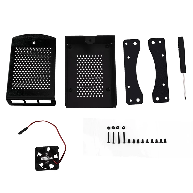 for Raspberry Pi 3 Model B+ Aluminum Case with Fan Case RPI 3 Box Compatible for Raspberry Pi3 Model B
for Raspberry Pi 3 Model B+ Aluminum Case with Fan Case RPI 3 Box Compatible for Raspberry Pi3 Model B