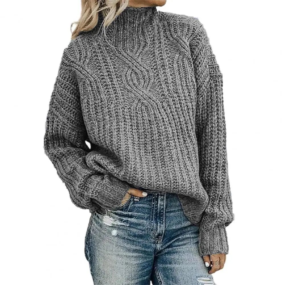 Casual Turtleneck Women Sweater oversize Long Sleeve Ultra Soft Comfortable to Wear Pullover Sweater for Daily Wear Top women
Casual Turtleneck Women Sweater oversize Long Sleeve Ultra Soft Comfortable to Wear Pullover Sweater for Daily Wear Top women