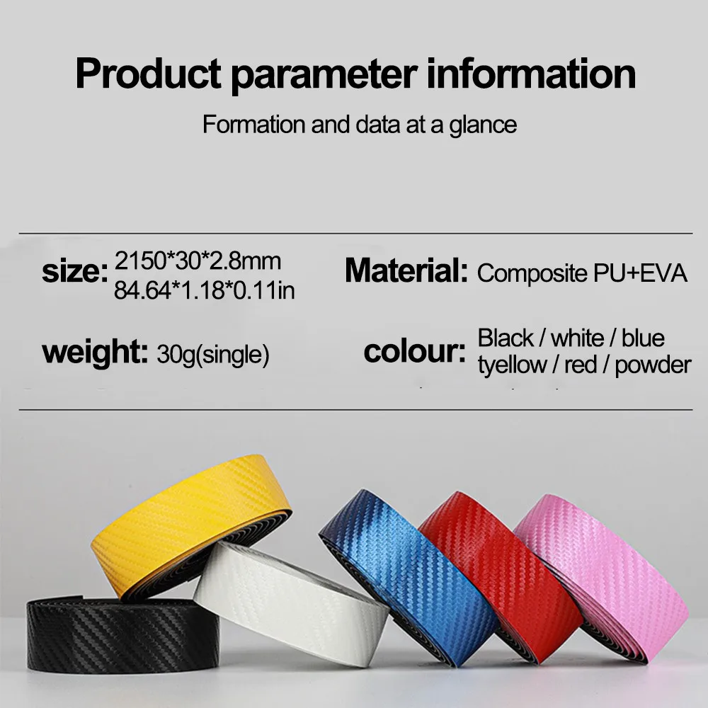 Road Bicycle Tape Handlebar Wrap Straps Carbon Fiber Pattern Non-slip EVA,PU Bike Handle Bar Tape Outdoor Cycling Accessories
Road Bicycle Tape Handlebar Wrap Straps Carbon Fiber Pattern Non-slip EVA,PU Bike Handle Bar Tape Outdoor Cycling Accessories