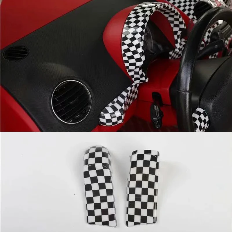 Левый руль для Volkswagen Beetle 2003-2010, 2 шт., черный, белый абс, Отделка приборной панели автомобиля, панель, молдинговая крышка 
Левый руль для Volkswagen Beetle 2003-2010, 2 шт., черный, белый абс, Отделка приборной панели автомобиля, панель, молдинговая крышка