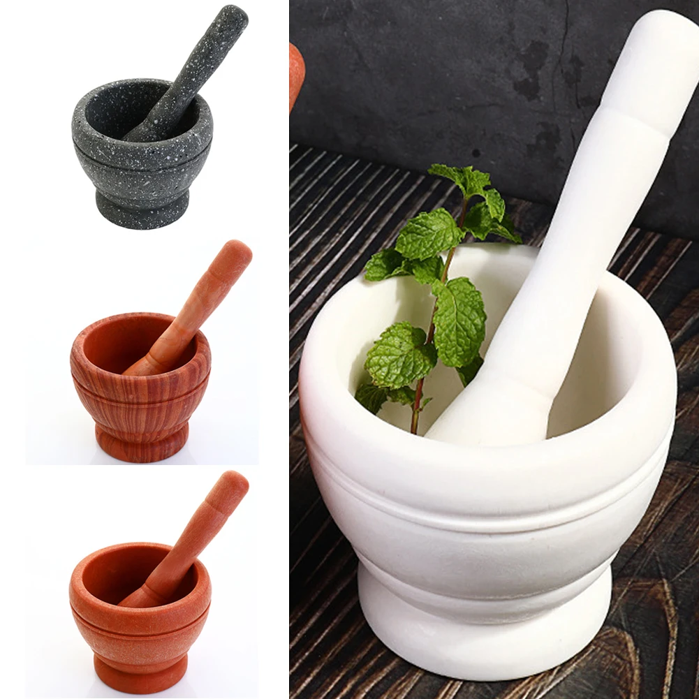 Mortar Pestle Spice Crusher Manual Mash Garlic Herbs Pepper Grinder Household Masher Kitchen Utensils Tools
Mortar Pestle Spice Crusher Manual Mash Garlic Herbs Pepper Grinder Household Masher Kitchen Utensils Tools