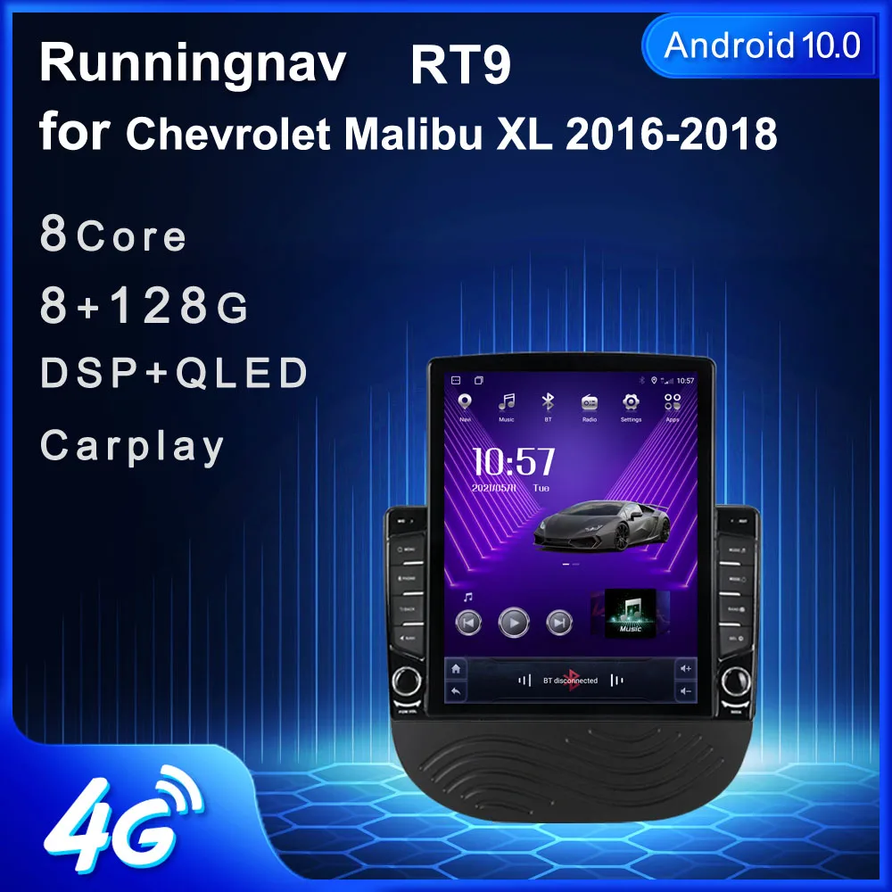 9.7" Android 10.1 For Chevrolet Malibu XL 2016-2018 Tesla Type Car Radio Multimedia Video Player Navigation GPS RDS no dvd
9.7" Android 10.1 For Chevrolet Malibu XL 2016-2018 Tesla Type Car Radio Multimedia Video Player Navigation GPS RDS no dvd