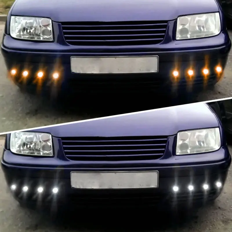 Lamp Car DC12V 23mm 6500K 12LED Dual Color White Amber Switchback DRL 120LM Aluminium Alloy Kit New Accessories
Lamp Car DC12V 23mm 6500K 12LED Dual Color White Amber Switchback DRL 120LM Aluminium Alloy Kit New Accessories