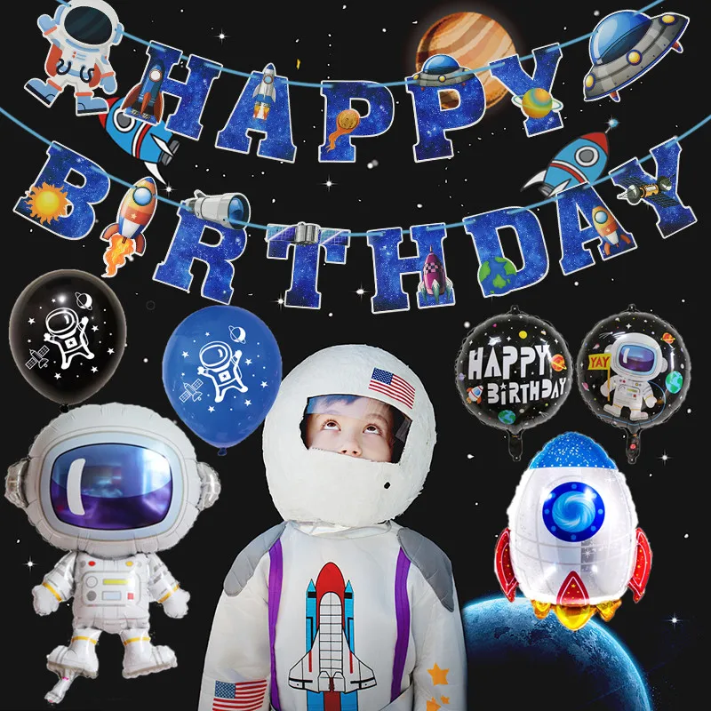 Outer Space Party Astronaut Rocket Balloons Blast Off To The Moon Galaxy/Solar System Theme Party Kids Birthday Decoration Favor
Outer Space Party Astronaut Rocket Balloons Blast Off To The Moon Galaxy/Solar System Theme Party Kids Birthday Decoration Favor