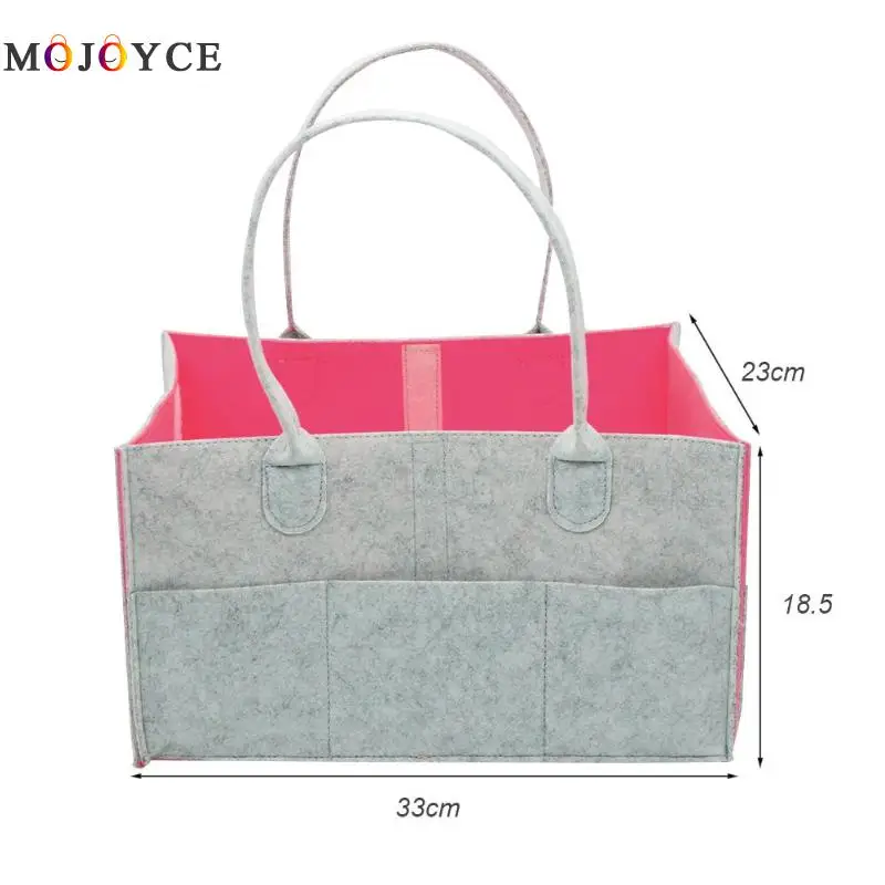 Multi-function Baby Diaper Bag Felt Nappy Storage Basket Case Organizer Folding Maternity Handbag 
Multi-function Baby Diaper Bag Felt Nappy Storage Basket Case Organizer Folding Maternity Handbag