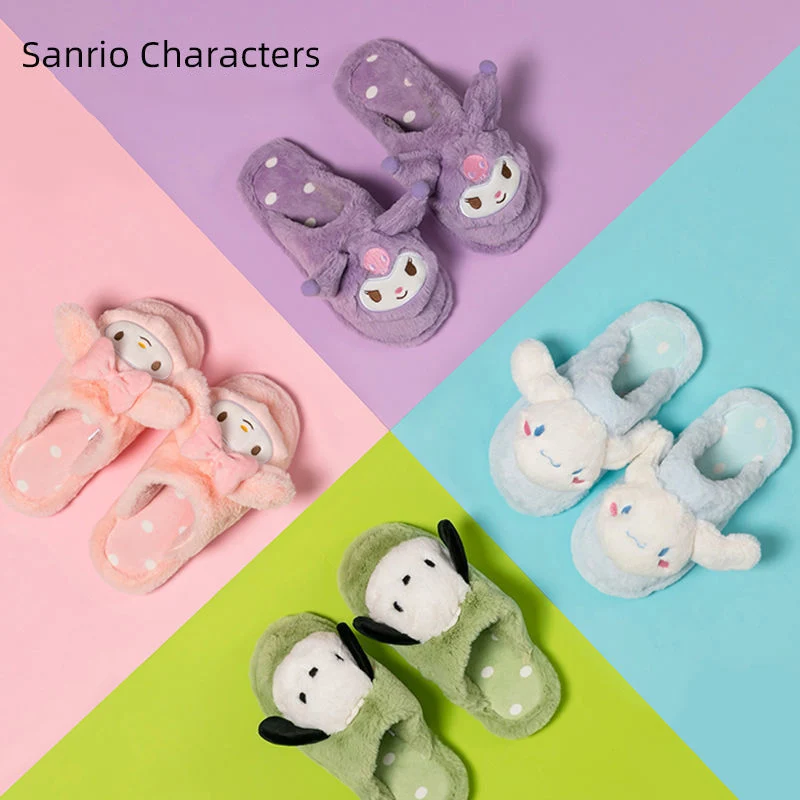 Симпатичные хлопковые тапочки Sanrio, Мультяшные милые домашние плюшевые куклы My Melody Kuromi Cinnamoroll, хлопковые тапки для взрослых, подарки
Симпатичные хлопковые тапочки Sanrio, Мультяшные милые домашние плюшевые куклы My Melody Kuromi Cinnamoroll, хлопковые тапки для взрослых, подарки