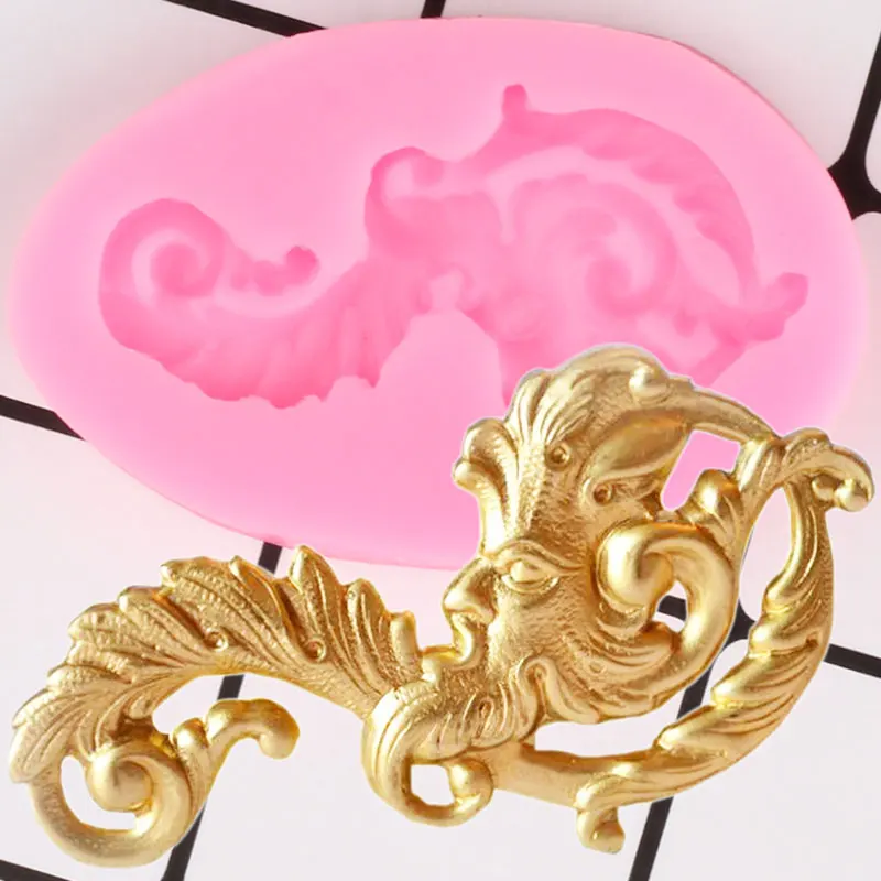 Baroque Relief Border Silicone Mold Scroll Leaf Cupcake Topper Fondant Cake Decorating Tools Candy Clay Chocolate Gumpaste Mould
Baroque Relief Border Silicone Mold Scroll Leaf Cupcake Topper Fondant Cake Decorating Tools Candy Clay Chocolate Gumpaste Mould