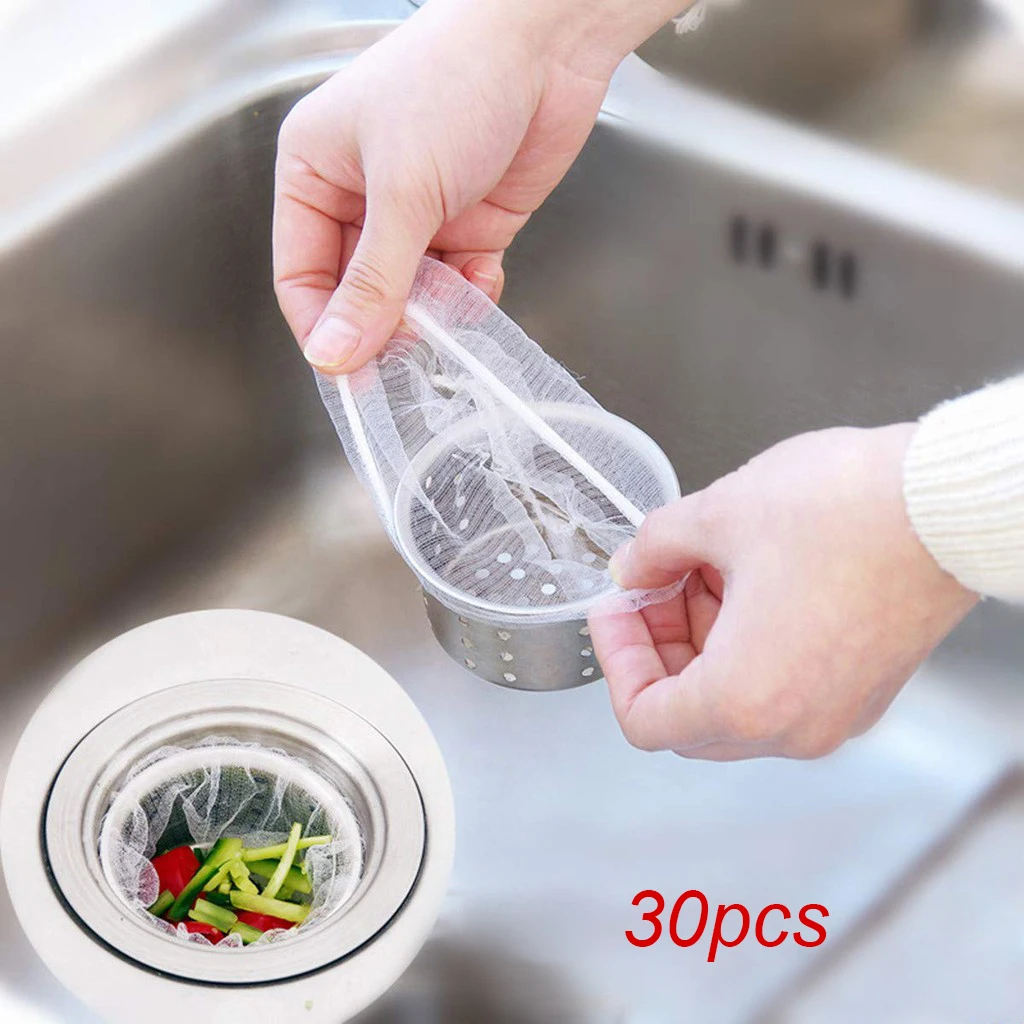 30/100pcs Sink Filter Mesh Kitchen Trash Bag Prevent The Sink From Clogging Filter Bag For Bathroom Strainer Rubbish Bag
30/100pcs Sink Filter Mesh Kitchen Trash Bag Prevent The Sink From Clogging Filter Bag For Bathroom Strainer Rubbish Bag