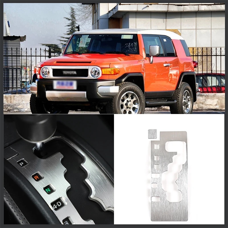 For 2007-2021 Toyota FJ Cruiser aluminum alloy red/silver car gear shift anti-scratch sheet car interior accessories(LHD)
For 2007-2021 Toyota FJ Cruiser aluminum alloy red/silver car gear shift anti-scratch sheet car interior accessories(LHD)