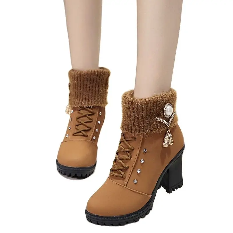 Новое поступление 2021 осень и зима модные трендовые женские полусапожки Горячие кружевные короткие плюшевые женские ботильоны размер 41
Новое поступление 2021 осень и зима модные трендовые женские полусапожки Горячие кружевные короткие плюшевые женские ботильоны размер 41