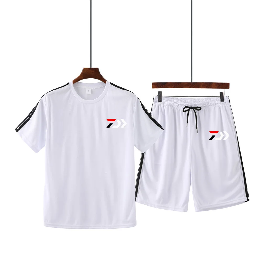 Костюм спортивный из двух предметов с коротким рукавом для мужчин и женщин, брендовая одежда, спортивный костюм для мужчин, на лето
Костюм спортивный из двух предметов с коротким рукавом для мужчин и женщин, брендовая одежда, спортивный костюм для мужчин, на лето