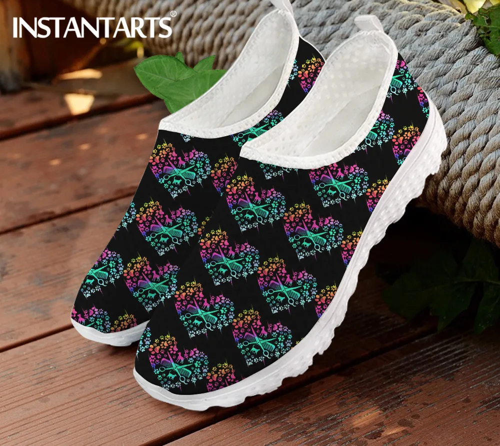INSTANTARTS Dog Groomer Brand Design Vet Shoes Flats Breathable Slip On Sneakers Women Mesh Footwear Ladies Beach Loafers Mujer
INSTANTARTS Dog Groomer Brand Design Vet Shoes Flats Breathable Slip On Sneakers Women Mesh Footwear Ladies Beach Loafers Mujer