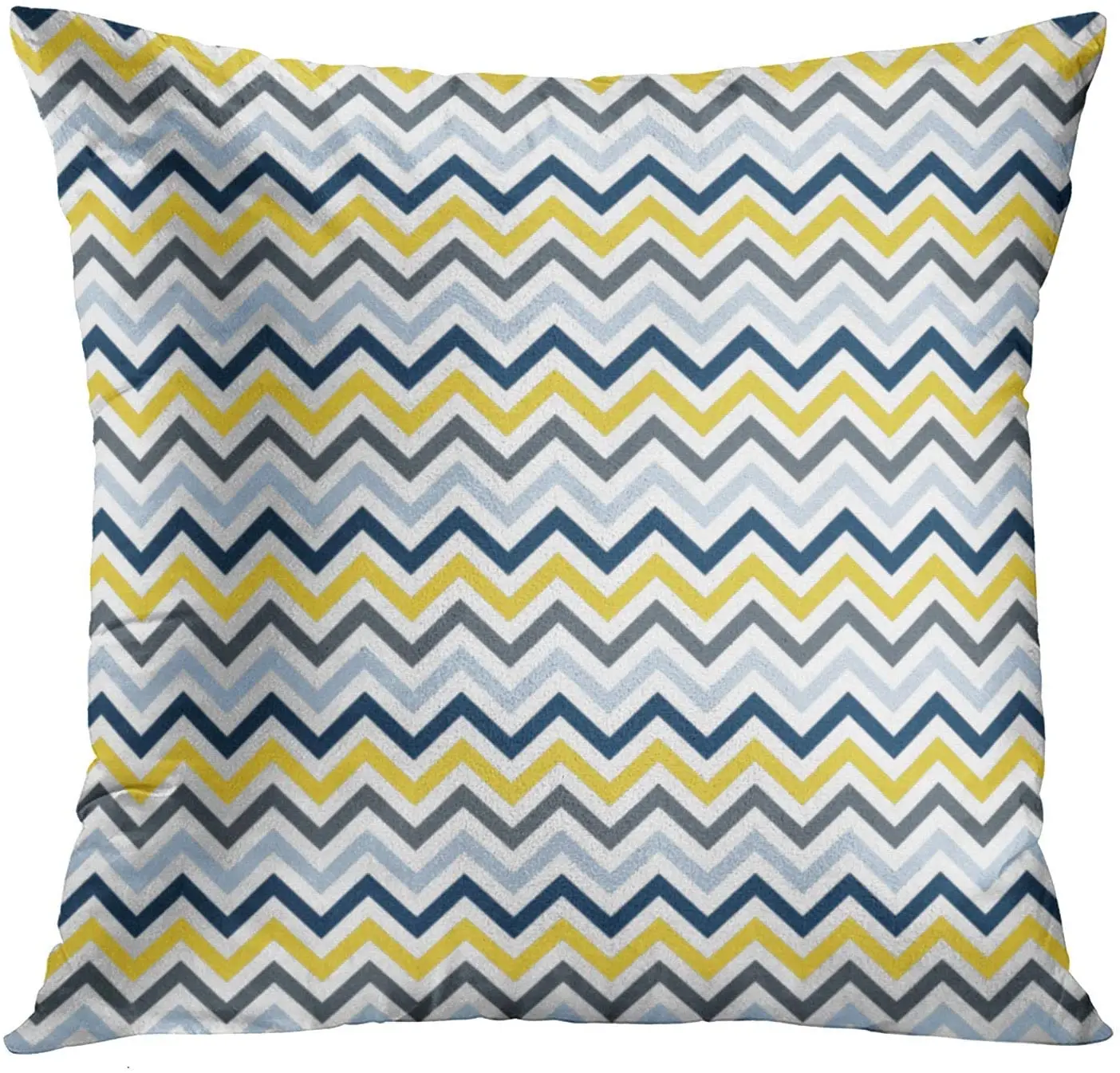 Emvency Throw Pillow Cover Navy Blue Light Yellow and Gray Chevron Decorative Pillow Case Retro Home Decor Square 18 x 18 Inch
Emvency Throw Pillow Cover Navy Blue Light Yellow and Gray Chevron Decorative Pillow Case Retro Home Decor Square 18 x 18 Inch