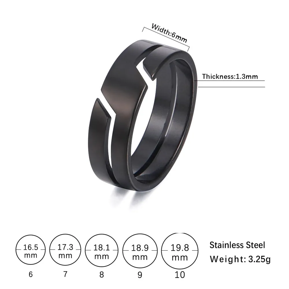 Skyrim Fashion Simple Stainless Steel Couple Ring for Women Men Casual Finger Rings Jewelry Engagement Anniversary Gift 2021 New
Skyrim Fashion Simple Stainless Steel Couple Ring for Women Men Casual Finger Rings Jewelry Engagement Anniversary Gift 2021 New
