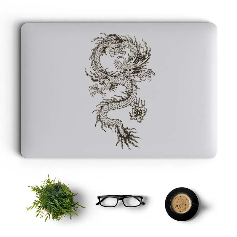Наклейка на ноутбук с изображением Восточного Дракона Для Macbook Air Pro 16 дюймов Retina 11