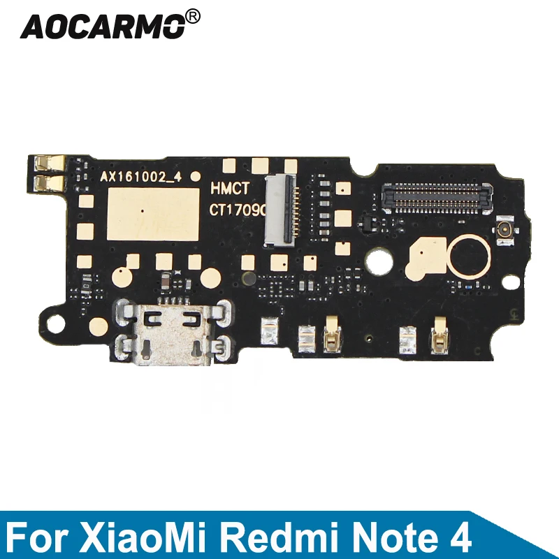 Зарядный USB-порт Aocarmo, док-разъем, микрофон, гибкий кабель для XiaoMi Redmi Note 4
Зарядный USB-порт Aocarmo, док-разъем, микрофон, гибкий кабель для XiaoMi Redmi Note 4