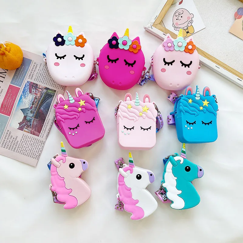 Kids Mini Purses Cartoon Cute Unicorn Crossbody Bag for Baby Small Coin Pouch Kawaii Little Girl Pures and Bags Toddler Wallet
Kids Mini Purses Cartoon Cute Unicorn Crossbody Bag for Baby Small Coin Pouch Kawaii Little Girl Pures and Bags Toddler Wallet