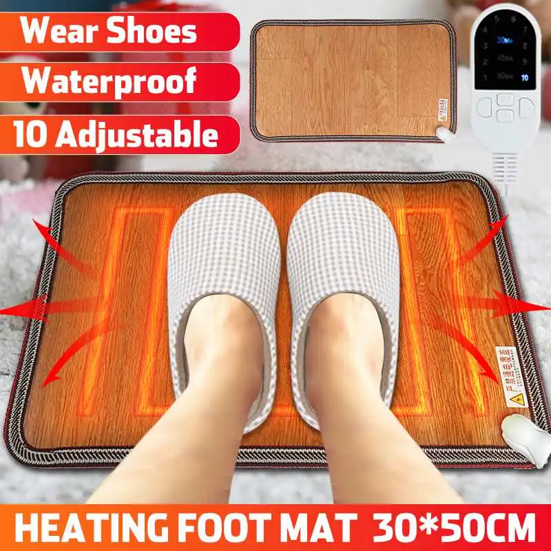 220V 11.8 x 19.69 In Heating Foot Mat Warmer Electric Heating Pads Waterproof Feet Leg Warmer Winter For Home Office Pet Warmer
220V 11.8 x 19.69 In Heating Foot Mat Warmer Electric Heating Pads Waterproof Feet Leg Warmer Winter For Home Office Pet Warmer