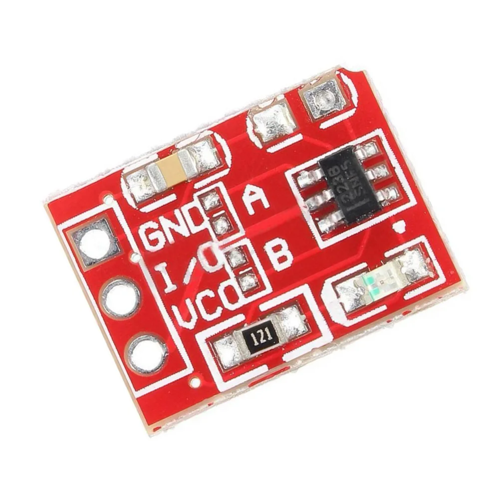 10PCS/LOT NEW TTP223 Touch Button Module Capacitor Type Single Channel Self Locking Touch Switch Sensor
10PCS/LOT NEW TTP223 Touch Button Module Capacitor Type Single Channel Self Locking Touch Switch Sensor