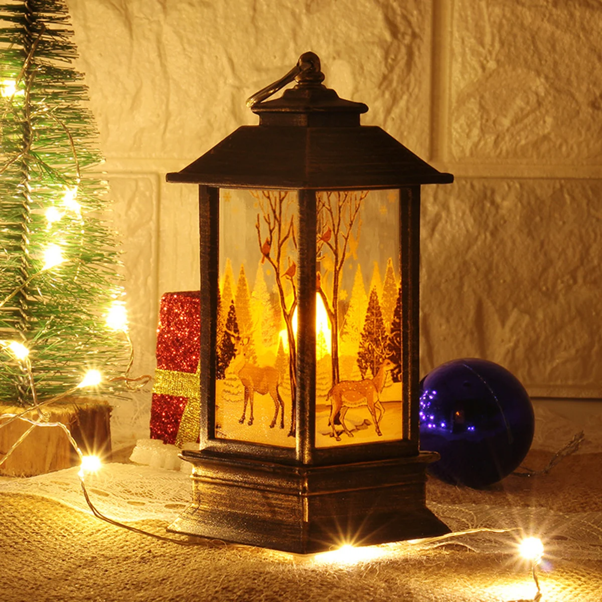 Christmas Candle Seasonal Christmas LED Lantern PVC+Acrylic Christmas Decor Light Torch
Christmas Candle Seasonal Christmas LED Lantern PVC+Acrylic Christmas Decor Light Torch