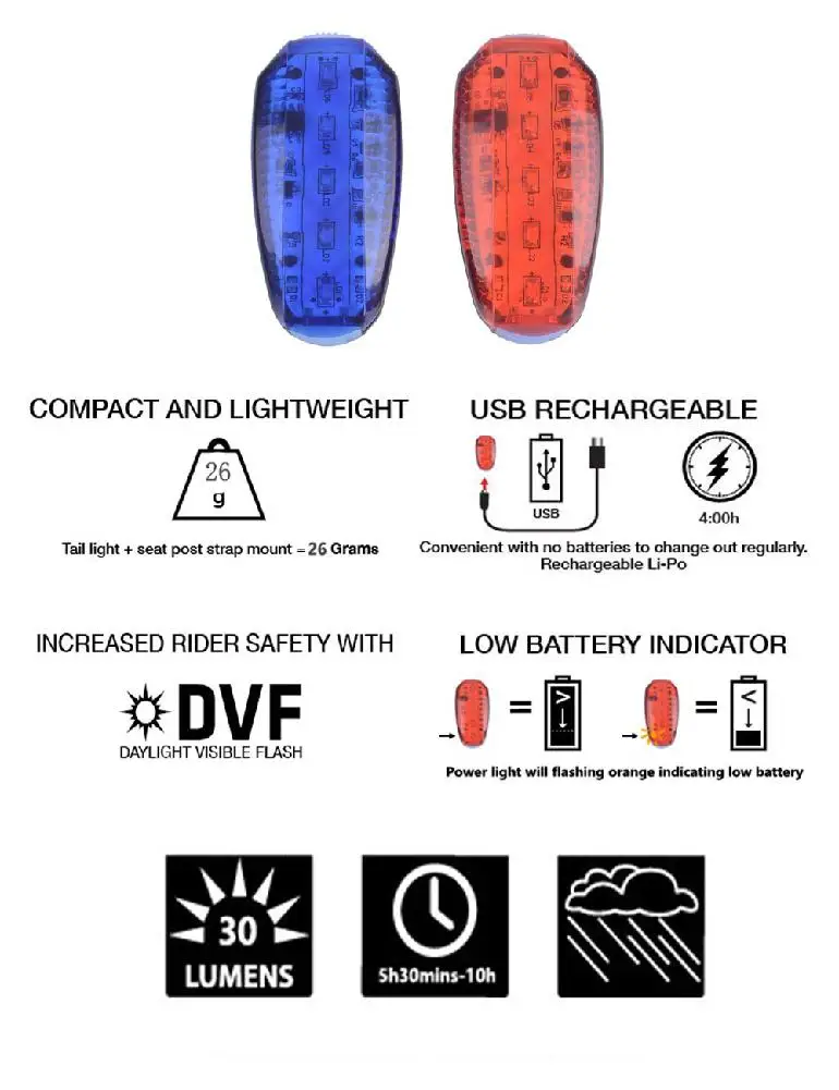 USB Bicycle Light Rechargeable Road Mountain Bicycle MTB Bike Clip Waterproof Safety Warning Rear Taillight Running Light Lamp
USB Bicycle Light Rechargeable Road Mountain Bicycle MTB Bike Clip Waterproof Safety Warning Rear Taillight Running Light Lamp